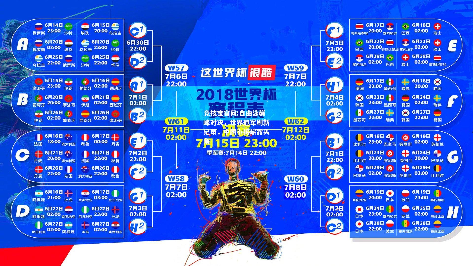 自由泳巅峰对决，世界冠军刷新纪录，中国小将崭露头角